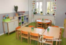 Bezugsraum der großen Smaragde Essens- und Kreativraum
