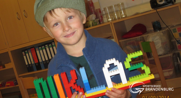 Namen aus Lego bauen