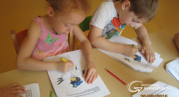 Unsere Vorschulkinder erhielten ihren Fußgänger - Pass