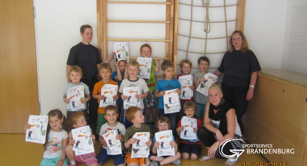 Unsere Vorschulkinder erhielten ihren Fußgänger - Pass
